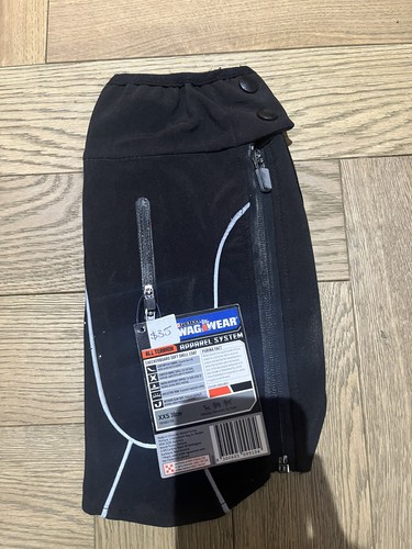Black soft shell dog coat - soft, xx