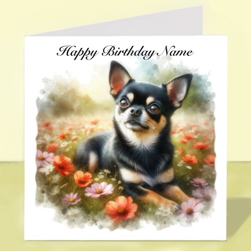 Personalised chihuahua dog - personalised,