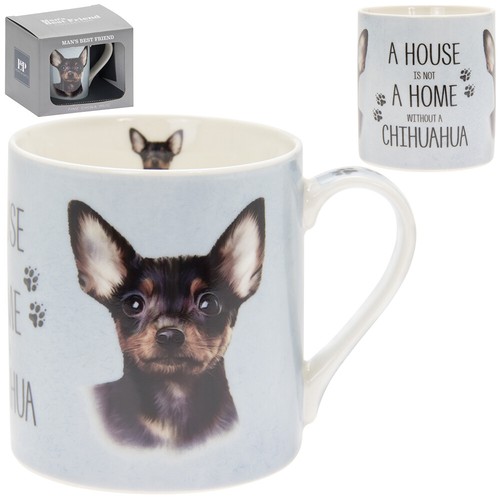 Black tan chihuahua dog mug - chihuahua,