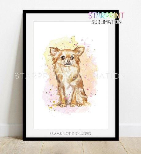 Chihuahua wall art unframed - chihuahua,