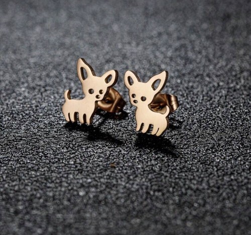 Chihuahua earrings pet dog - pet,
