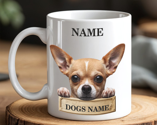 Personalised chihuahua coffee - personalised,