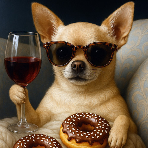 Chihuahua birthday card - card, –