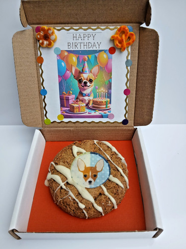 Chihuahua dog birthday cake - chihuahua,