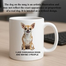 Chihuahua Dog Mug Printed Tea